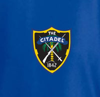 Load image into Gallery viewer, The Citadel Shield Performance Tee-Royal
