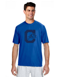 Load image into Gallery viewer, Jumping Bulldog Performance Tee- Royal

