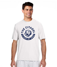 Load image into Gallery viewer, Class Of 2023 The Citadel Bulldog Cooling Performance Tee- White
