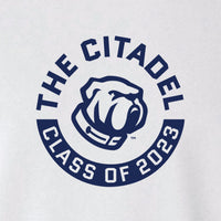 Load image into Gallery viewer, Class Of 2023 The Citadel Bulldog Cooling Performance Tee- White
