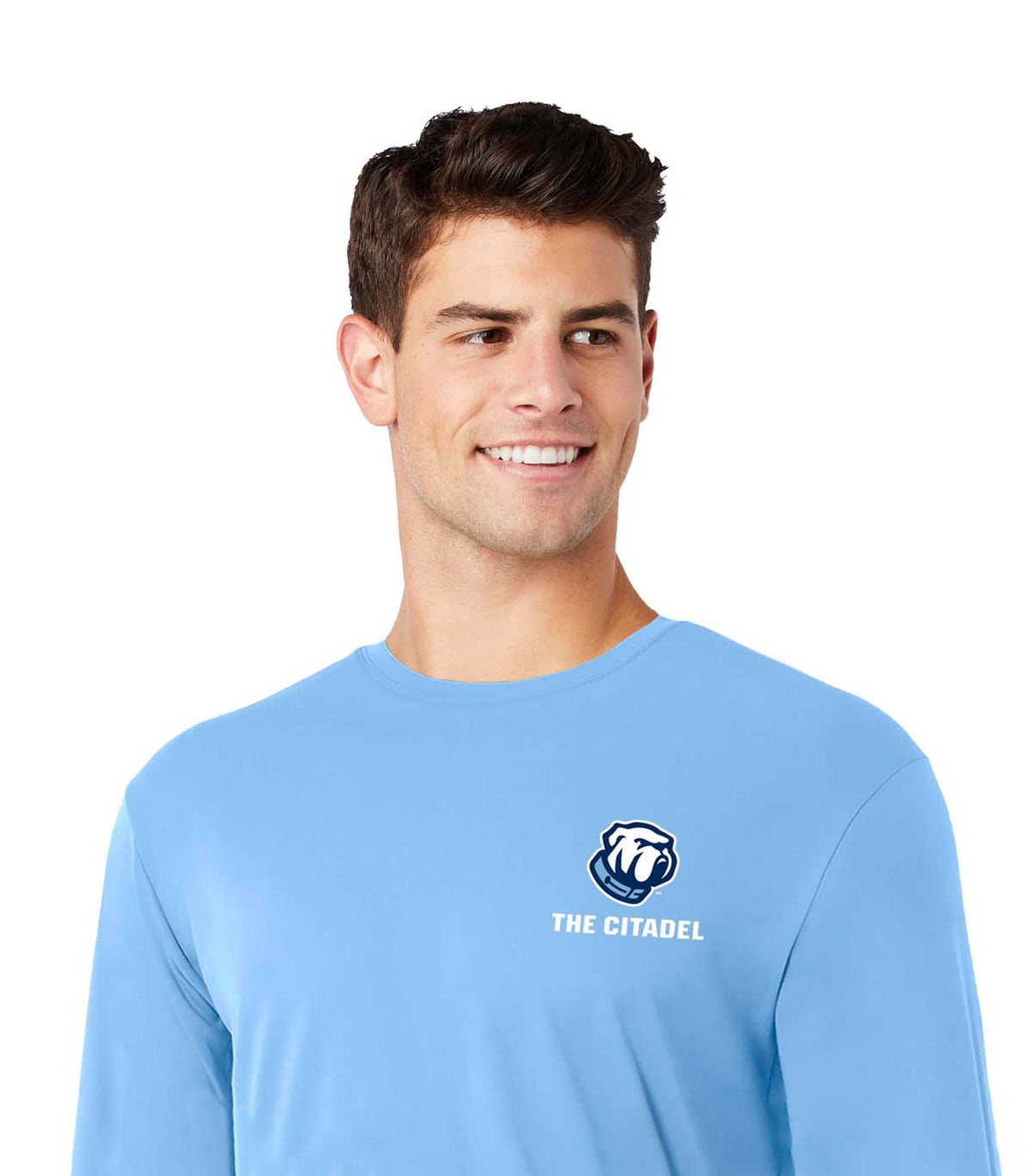 The Citadel Bulldog A4 Cooling Performance Long Sleeve Tee