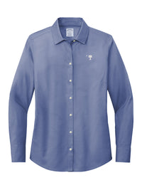 Load image into Gallery viewer, Big Red Palmetto Brooks Brothers® Women’s Wrinkle-Free Stretch Pinpoint Shirt- Cobal Blue

