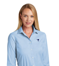 Load image into Gallery viewer, Big Red Palmetto Brooks Brothers® Women’s Wrinkle-Free Stretch Pinpoint Shirt- Newport Blue
