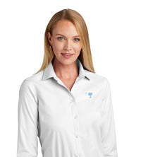 Load image into Gallery viewer, Big Red Palmetto Brooks Brothers® Women’s Wrinkle-Free Stretch Pinpoint Shirt- White
