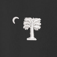 Load image into Gallery viewer, Big Red Palmetto Brooks Brothers® Women’s Open-Neck Satin Blouse- Deep Black
