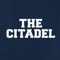 Load image into Gallery viewer, The Citadel Unisex Sponge Fleece Drop Shoulder Sweatshirt-Navy
