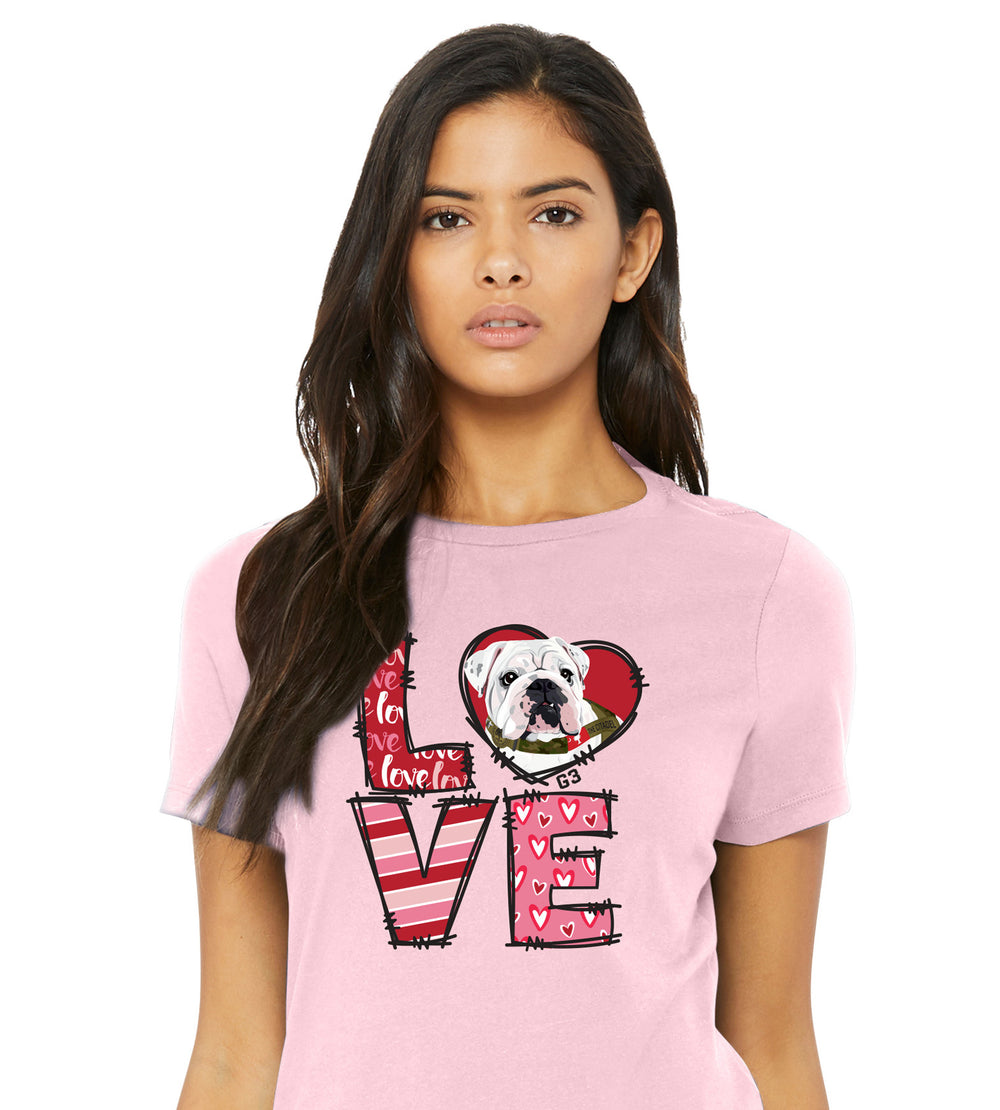 LOVE G3 Women’s Relaxed Triblend Tee-Pink