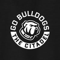Load image into Gallery viewer, Go Bulldog! Women’s Slouchy Tee-Black
