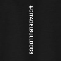 Load image into Gallery viewer, Go Bulldog! Women’s Slouchy Tee-Black-Back
