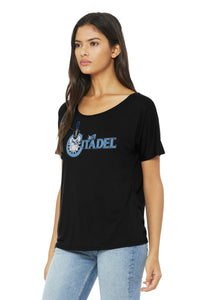 Load image into Gallery viewer, The Citadel Spike Women’s Slouchy Tee-Black
