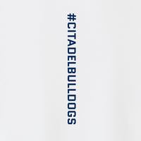 Load image into Gallery viewer, Go Bulldog! Women’s Slouchy Tee-White-Back
