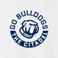 Load image into Gallery viewer, Go Bulldog! Women’s Slouchy Tee-White
