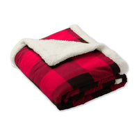 Load image into Gallery viewer, The Citadel, Spike logo, Flannel Sherpa Blanket
