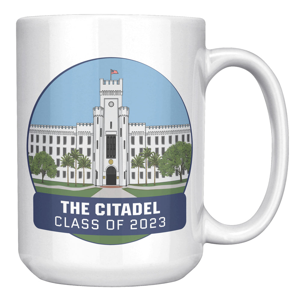 Barracks Class of 2023 White Mug - 15oz