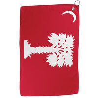 Load image into Gallery viewer, The Citadel, Big Red 15 x 25 Double Sided Golf Towel
