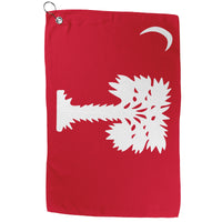 Load image into Gallery viewer, The Citadel, Big Red 15 x 25 Double Sided Golf Towel
