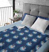 Load image into Gallery viewer, C Spike Navy Blanket
