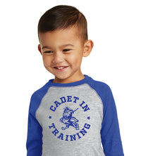 Load image into Gallery viewer, RS3330- Cadet in Training Toddler Baseball Tee
