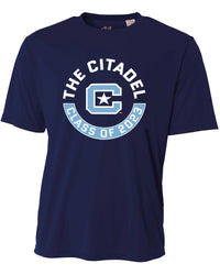 Load image into Gallery viewer, Class Of 2023 The Citadel C Cooling Performance Tee-Navy

