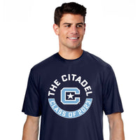 Load image into Gallery viewer, Class Of 2023 The Citadel C Cooling Performance Tee-NAvy

