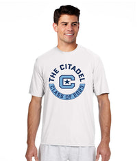 Load image into Gallery viewer, Class Of 2023 The Citadel C Cooling Performance Tee-White

