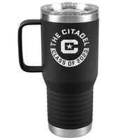Load image into Gallery viewer, Class Of 2023 The Citadel C Travel Tumbler - 20oz- Black
