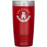 Load image into Gallery viewer, Class of 2023 Barracks Insulated Tumbler-Red
