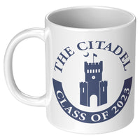 Load image into Gallery viewer, Class of 2023 Barracks White Mug- 11oz
