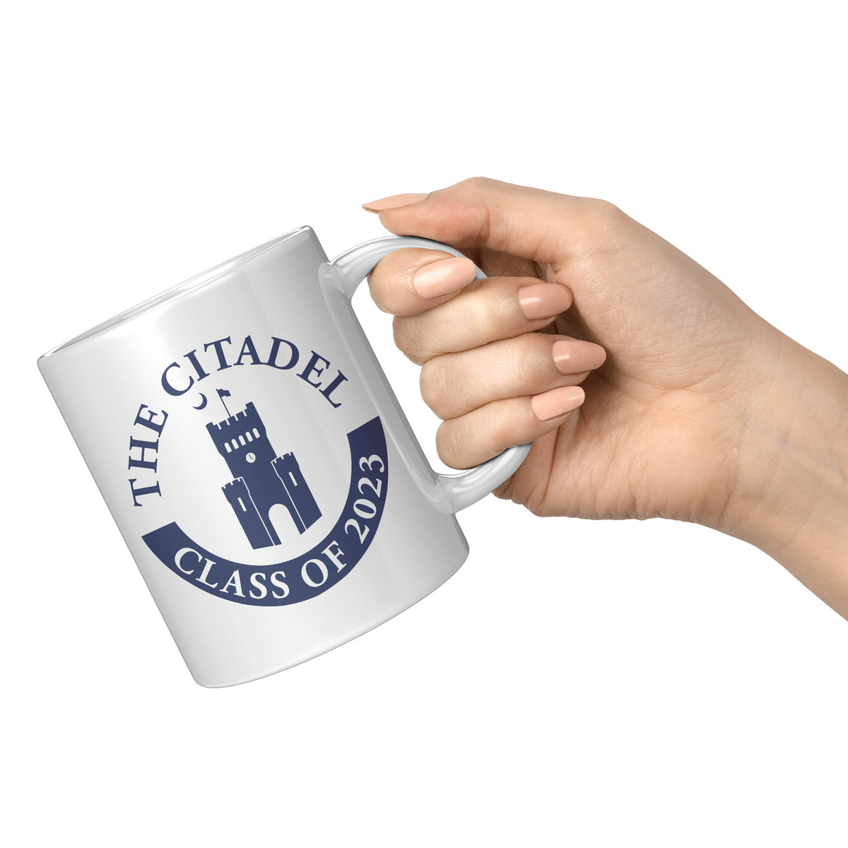 Class of 2023 Barracks White Mug- 11oz