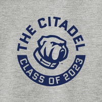 Load image into Gallery viewer, Class Of 2023 Bulldog Women’s Perfect Weight ® Tee-Heathered Steel
