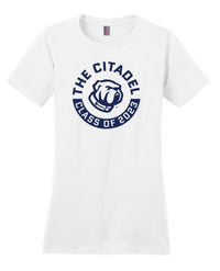 Load image into Gallery viewer, Class Of 2023 Bulldog Women’s Perfect Weight ® Tee- True White
