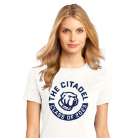 Load image into Gallery viewer, Class Of 2023 Bulldog Women’s Perfect Weight ® Tee- True White
