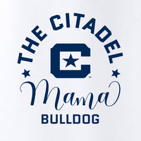 Load image into Gallery viewer, Mama Bulldog C Women’s Perfect Weight ® Tee- White
