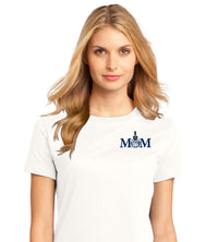 Load image into Gallery viewer, Mom &amp; Spike Women’s Perfect Weight ® Tee - White
