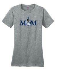 Load image into Gallery viewer, Mom &amp; Spike Women’s Perfect Weight ® Tee- Heathered Steel
