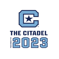 Load image into Gallery viewer, The Citadel Class Of 2023  Women’s Perfect Weight ® Tee-White
