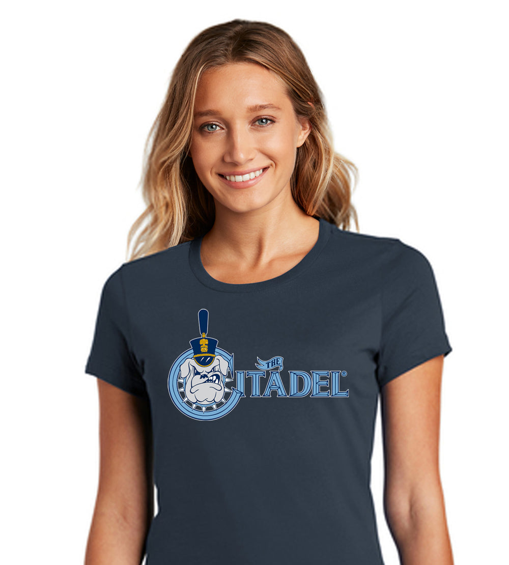 The Citadel Spike Women’s Perfect Weight ® Tee-Navy