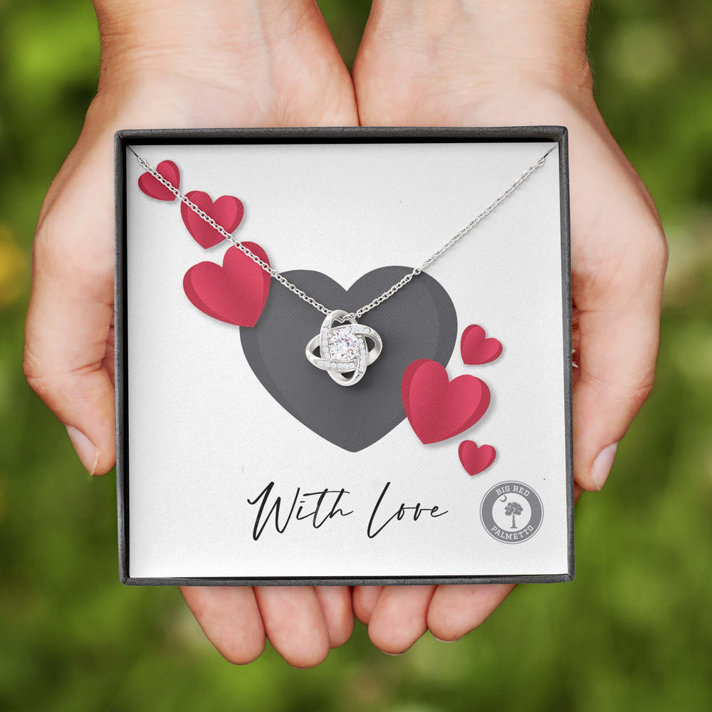 Love Knot Necklace With Love