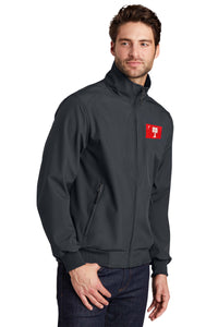 Load image into Gallery viewer, Big Red Soft Shell Bomber Jacket
