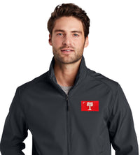 Load image into Gallery viewer, Big Red Soft Shell Bomber Jacket
