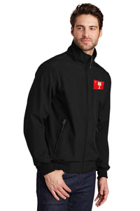 Load image into Gallery viewer, Big Red Soft Shell Bomber Jacket
