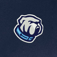 Load image into Gallery viewer, Bulldog Tricot Track Embroidery Jacket-Navy
