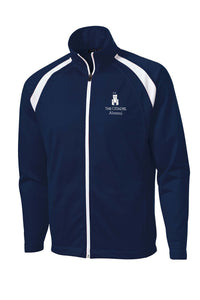 Load image into Gallery viewer, The Citadel Alumni Barracks Tricot Track Embroidery Jacket
