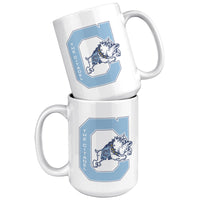 Load image into Gallery viewer, Jumping Bulldog White Mug - 15oz
