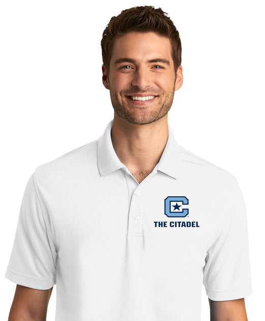 The Citadel C UV Micro-Mesh Short Sleeve Polo Shirt | Big Red Palmetto ...