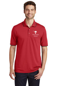 Load image into Gallery viewer, The Citadel Palmetto Alumni UV Micro-Mesh Tipped Polo-Rich Red
