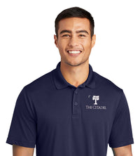 Load image into Gallery viewer, The Citadel Performance Polo-Navy
