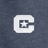 Load image into Gallery viewer, The Citadel C Ladies Interlock Cardigan - Estate blue Heather
