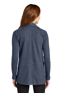 Load image into Gallery viewer, The Citadel C Ladies Interlock Cardigan - Estate blue Heather
