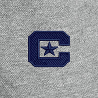 Load image into Gallery viewer, The Citadel C Ladies Interlock Cardigan - Medium Heather Grey
